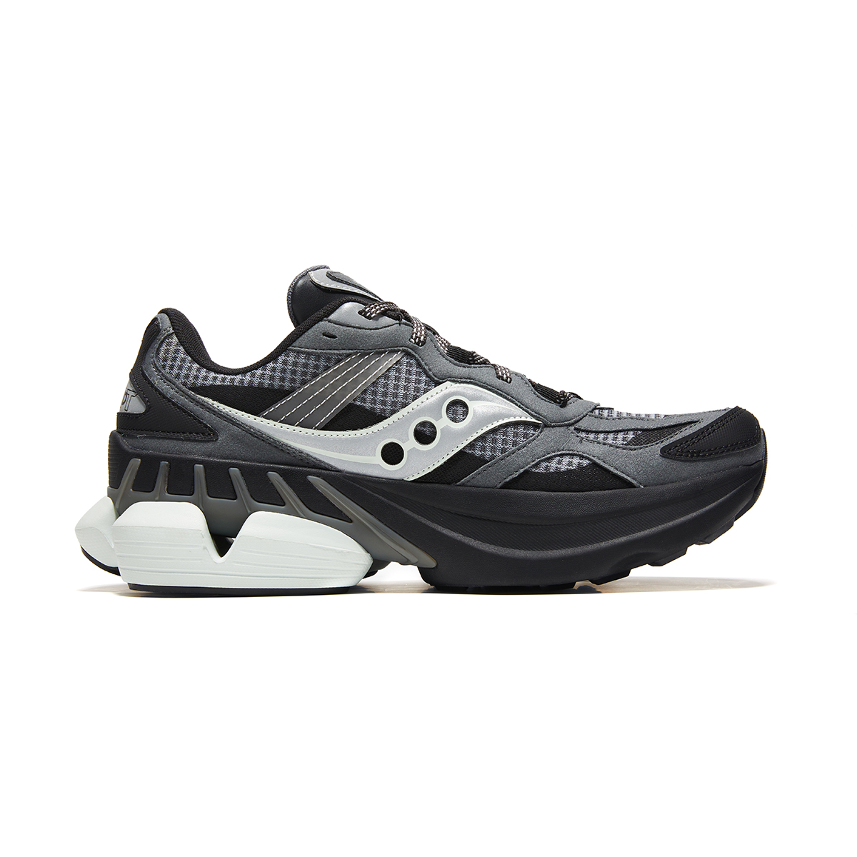 Saucony Grid Nxt Dark Grey Silver