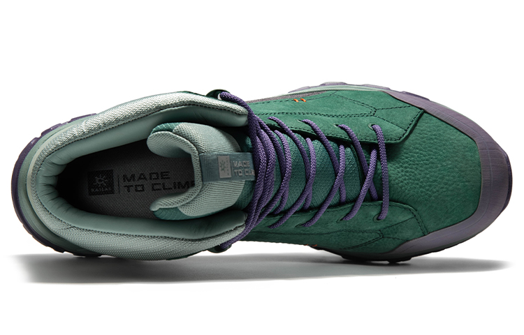 KAILAS Taihang FLT Collection Abrasion Resistant Breathable Slip Resistant Mid top Outdoor Shoes Men’s Green