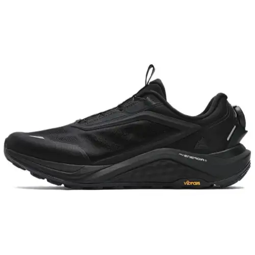 FILA BOA WOLF 2+ Snow Wolf 2+ Abrasion Resistant Breathable Low top Outdoor Shoes Men's Black