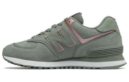 New Balance 574SeriesNubuck Green Women's