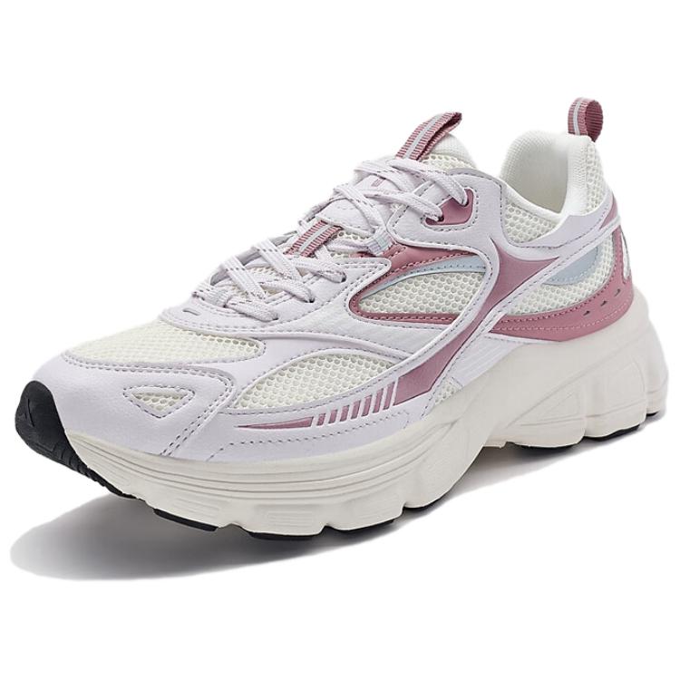 XTEP Abrasion Resistant Breathable Low top Running Shoes Women’s Beige Pink