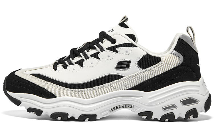 Skechers D’LITES HYPER BURST Cushioning Breathable Low top Casual Running Shoes Men’s Black