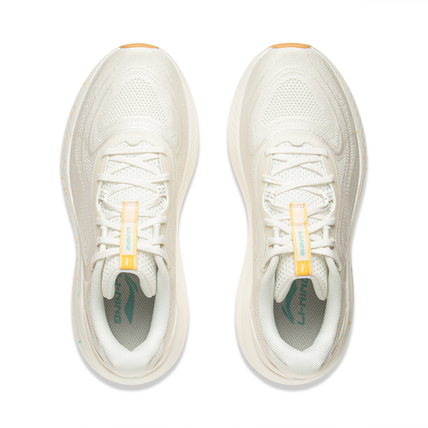 Li Ning Leisurely V2 Cushioning Slip Resistant Abrasion Resistant Breathable Low top Casual Running Shoes Women’s