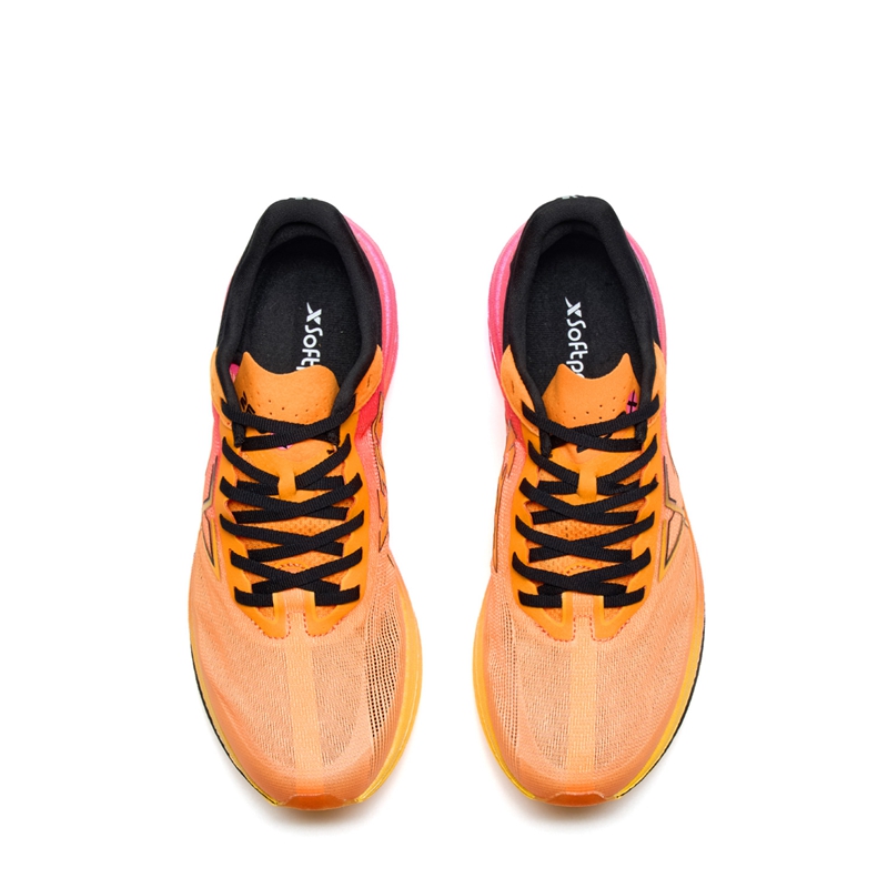 XTEP 260X 1.0 Running Shoes Women’s Low Top Mikan Orange/Orange Yellow/Fluorescent Charm Red