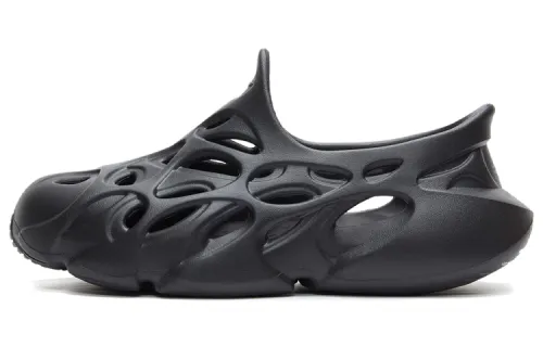 Li Ning BADFIVE Fast Recovery Slide Beach Sandals Men's Black