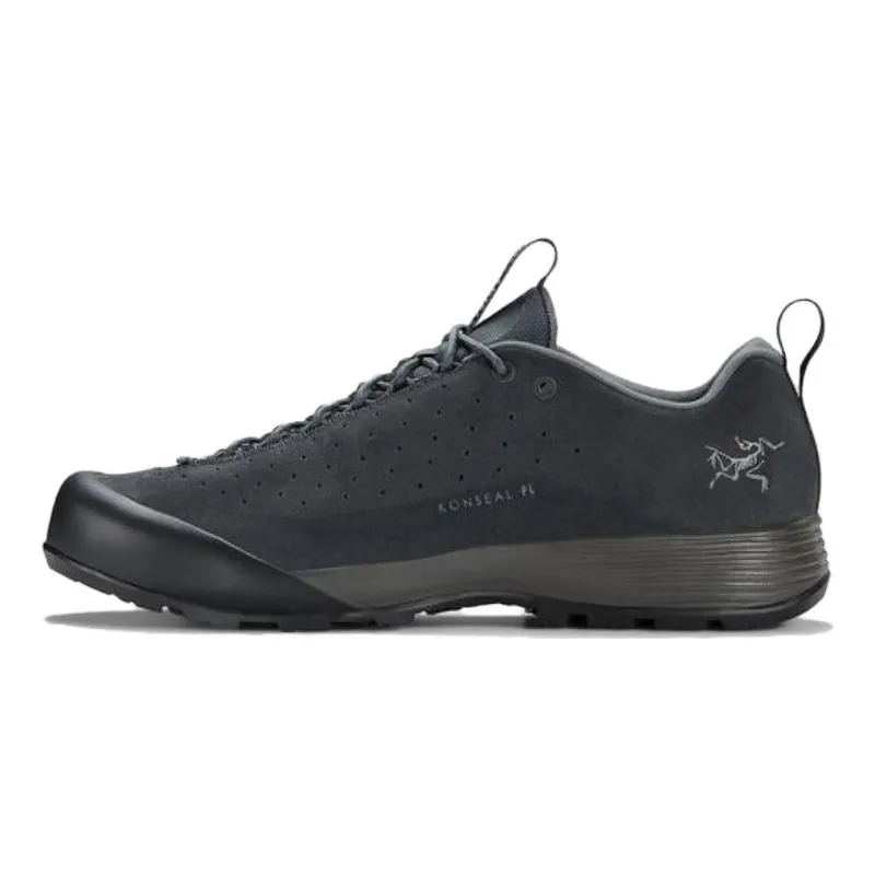 Arc'teryx KONSEAL FL 2 Leather Cushioning Abrasion Resistant Low top Outdoor Shoes Men's Black