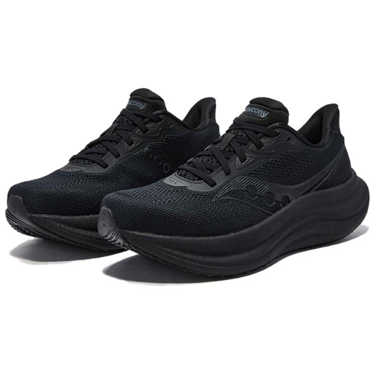 Saucony Triumph Victory 23 Q Rebound Casual Training Running Shoes Men’s Black