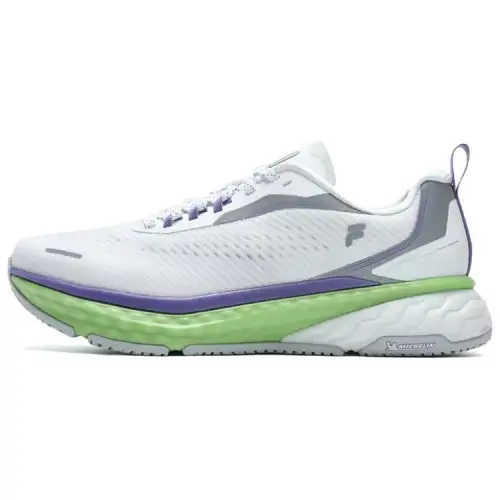 FILA SPD CHEETAH Abrasion Resistant Breathable Low top Running Shoes Men's White Green