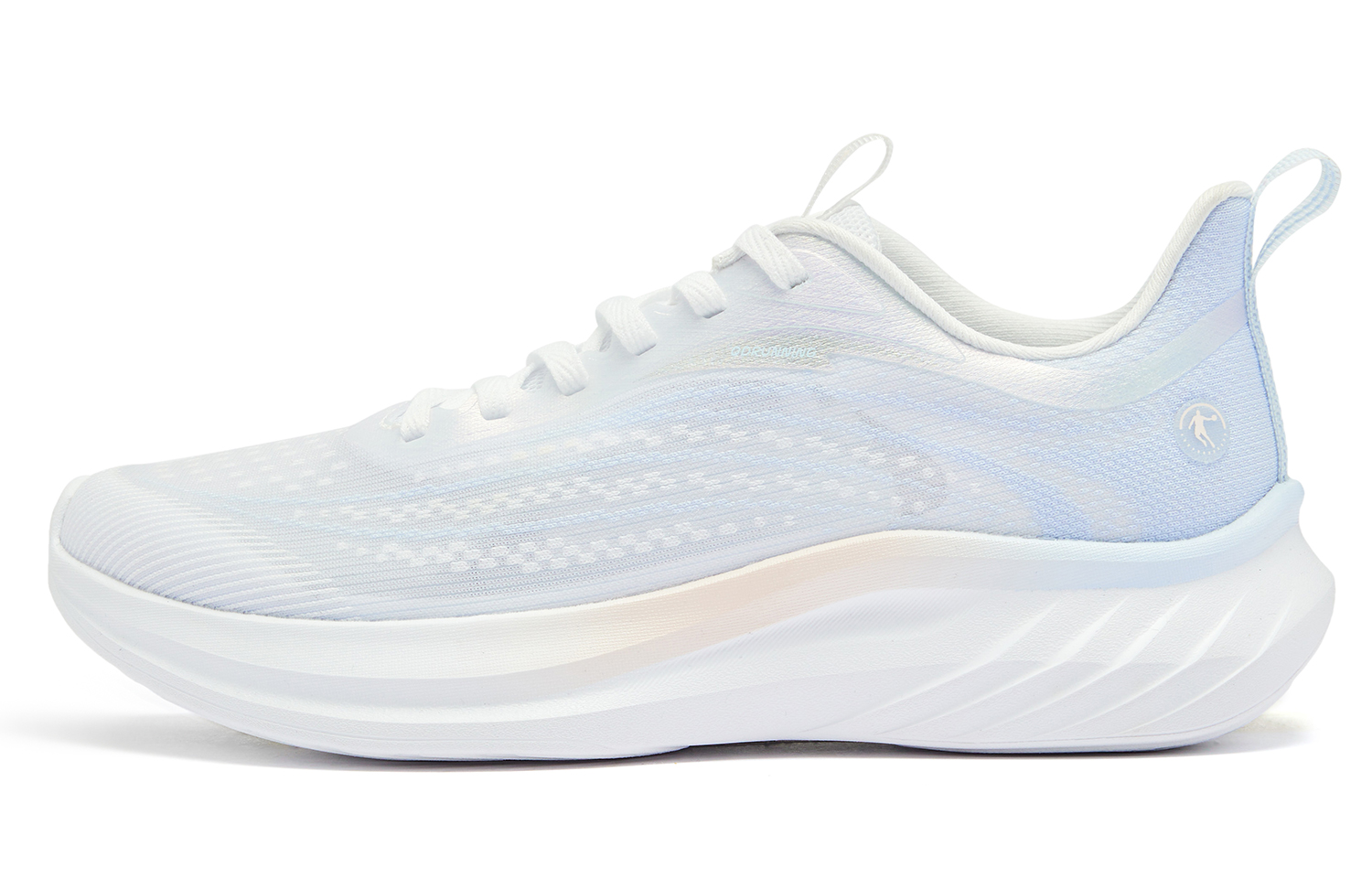 QIAODAN Cushioning Slip Resistant Abrasion Resistant Low top Casual Running Shoes Women’s Blue