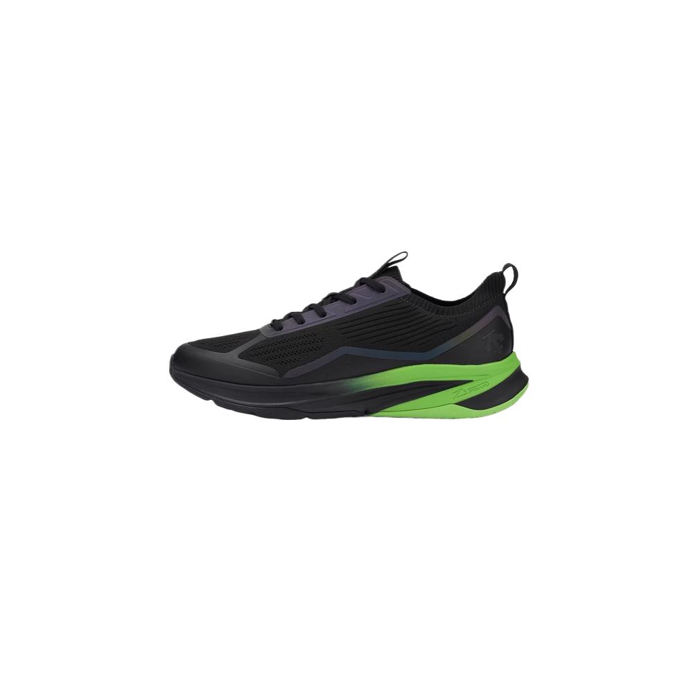DESCENTE Cushioning Slip Resistant Abrasion Resistant Low top Running Shoes Men’s Black