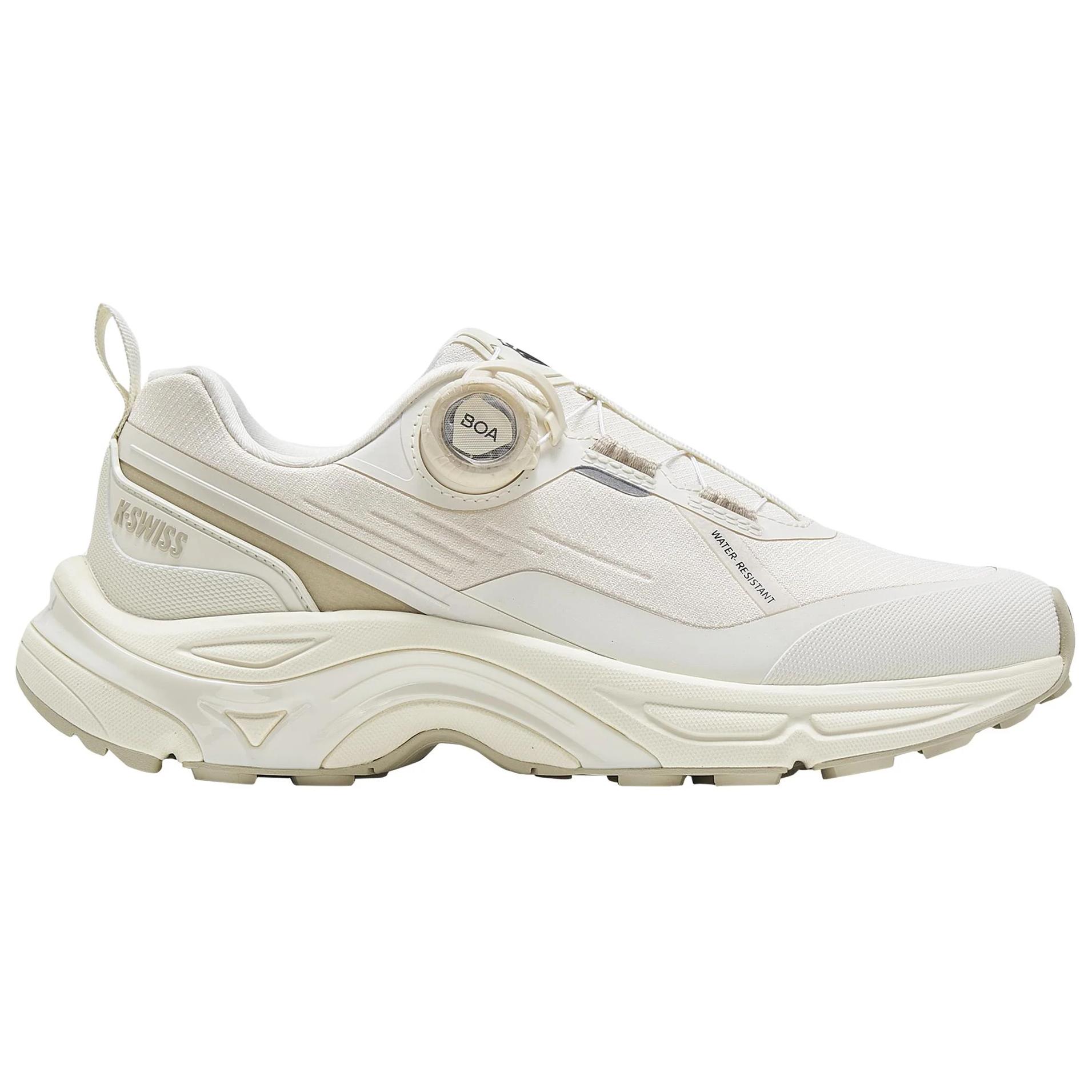 K·SWISS Slip Resistant Abrasion Resistant Low top Running Shoes Women’s Ecru