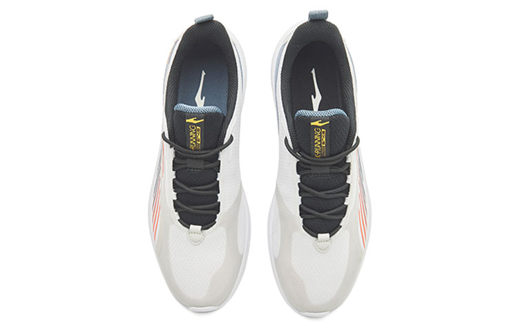 Erke ZhuiFeng Low top Running Shoes Men’s White Blue