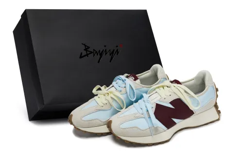 New Balance NB 327 Low top Running Shoes Women's Beige Blue Red Brown