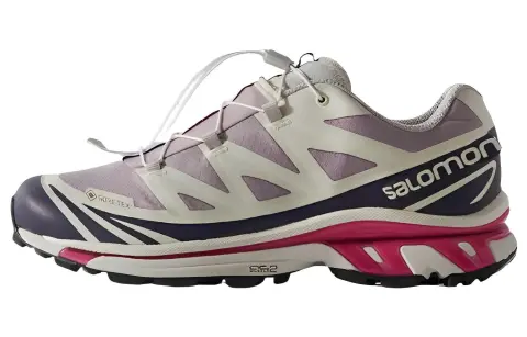 SALOMON x KITH Gore Tex 'Pink' Comfortable Slip Resistant Abrasion Resistant Low top Outdoor Shoes Unisex Pink Purple