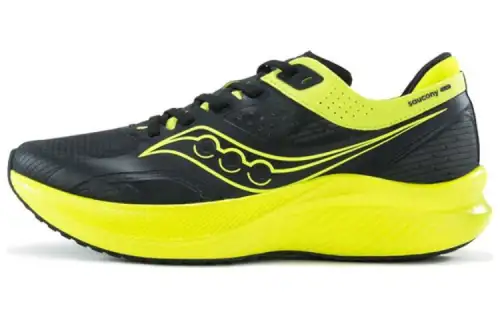 Saucony Slay Full Speed Abrasion Resistant Breathable Low top Running Shoes Unisex Yellow Black