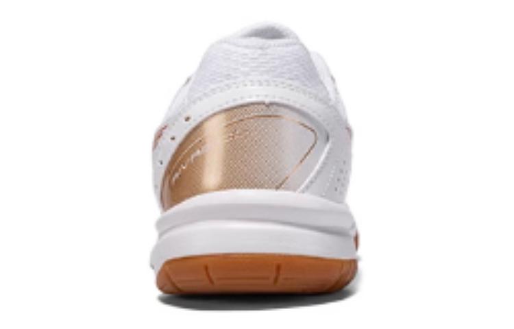 ASICS River CS Abrasion Resistant, Breathable, And Lightweight Support Low top Table Tennis Shoes Men's White Gold