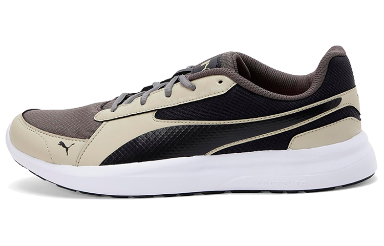 PUMA Echelon V2 Running Shoes Men's Low Top Black/White/Khaki/Brown