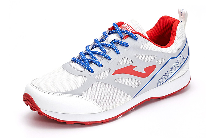 Joma Textile, Mesh Slip Resistant Abrasion Resistant Cushioning Low top Training Running Shoes Women’s White