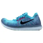 Nike Free Rn Flyknit 2017 Work Blue/Dark Obsidian Women's