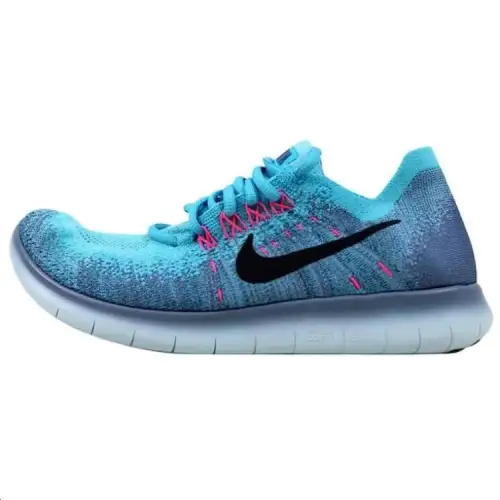Nike Free Rn Flyknit 2017 Work Blue/Dark Obsidian Women's
