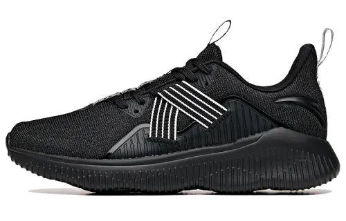 ANTA Running Shoes Women's Low Top Black/Carbon Gray