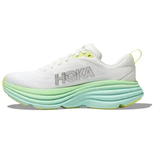 HOKA ONE ONE Bondi 8 Blanc De Blanc Sunlit Ocean Women's