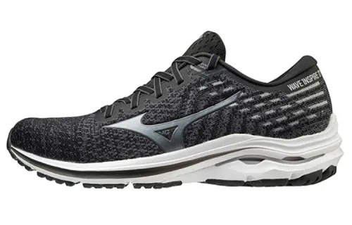 Mizuno Wave Inspire 17 Comfortable Textile, Synthetic Leather Slip Resistant, Abrasion Resistant, Breathable Low top