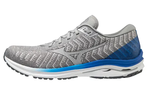 Mizuno Wave Rider 24 Waveknit 'Grey Blue'