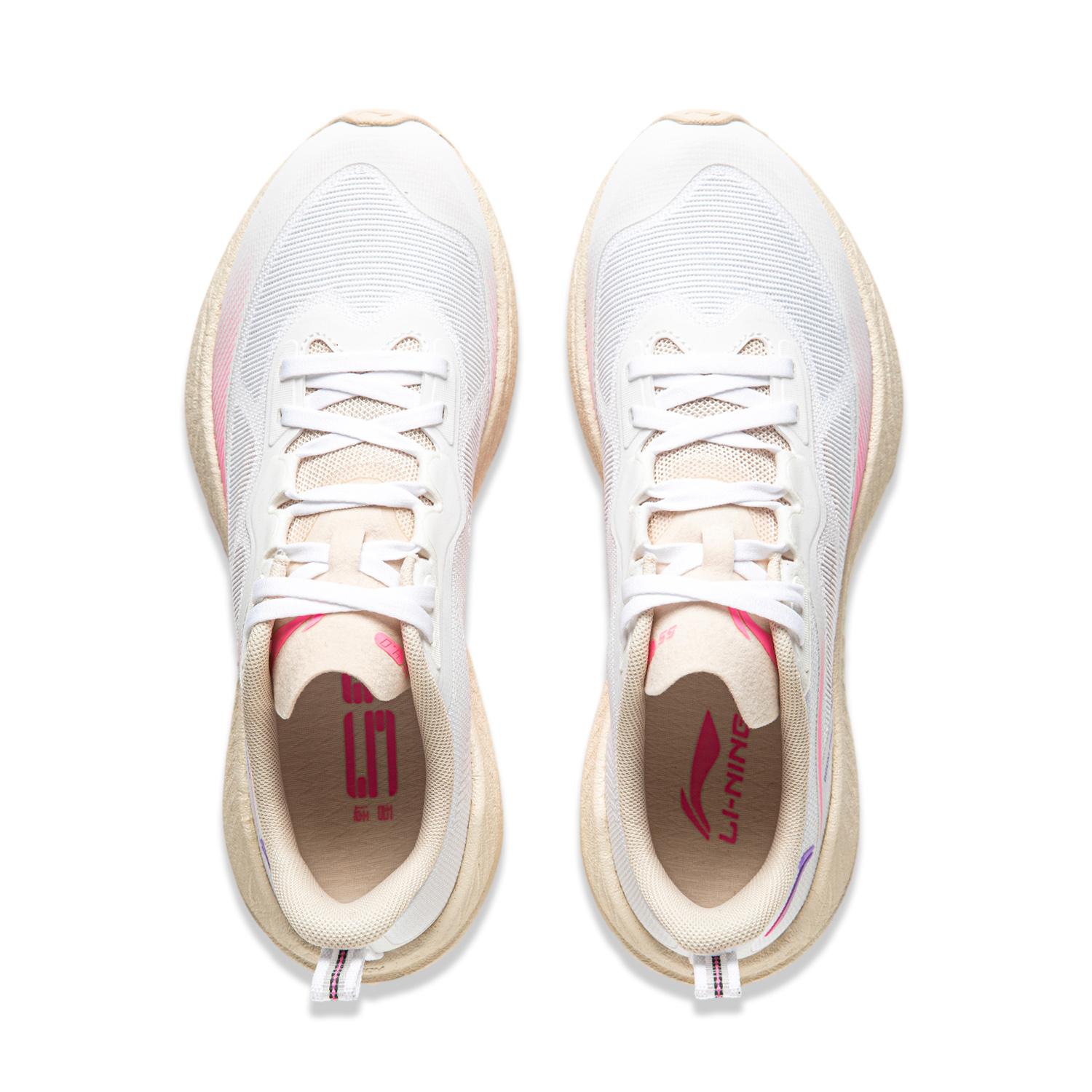 Li Ning WuShi 5S 4.0 Running Shoes Women’s Low Top Standard White