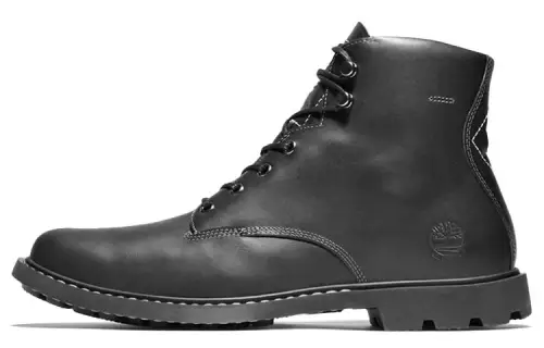 Timberland Belanger Ek+ Waterproof Abrasion Resistant Cushioning Short Outdoor Boots Men's Black