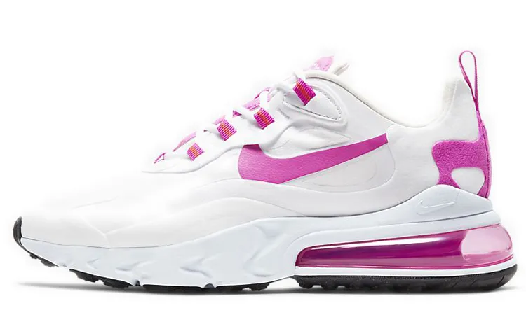 Nike Air Max 270 React White Fire Pink Women's