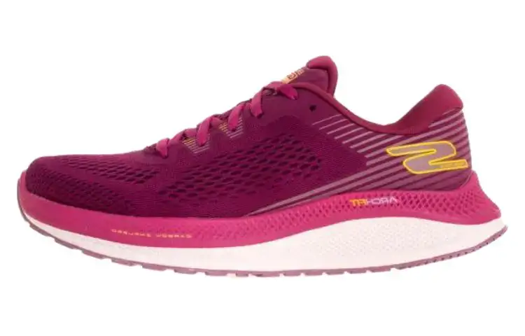 Skechers Abrasion Resistant Breathable Low top Running Shoes Women's Red