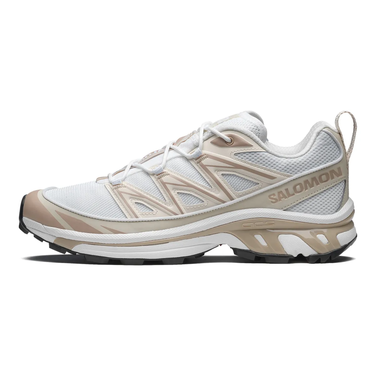 SALOMON XT 6 Fabric Slip Resistant, Abrasion Resistant, Breathable Low top Running Shoes Unisex White
