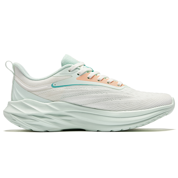Erke Shadow 3.0 Cushioning Rebound Breathable Low top City Commuting Running Shoes Women’s White Green