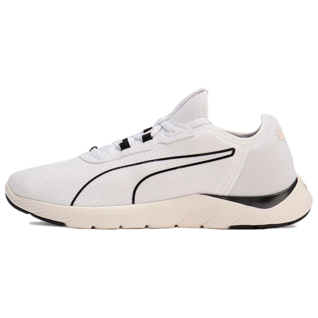 PUMA Softride Slip Resistant Abrasion Resistant Low top Casual Running Shoes Women's White