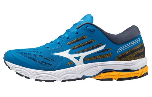 Mizuno Stream Running Shoes Men's Low Top Blue/White