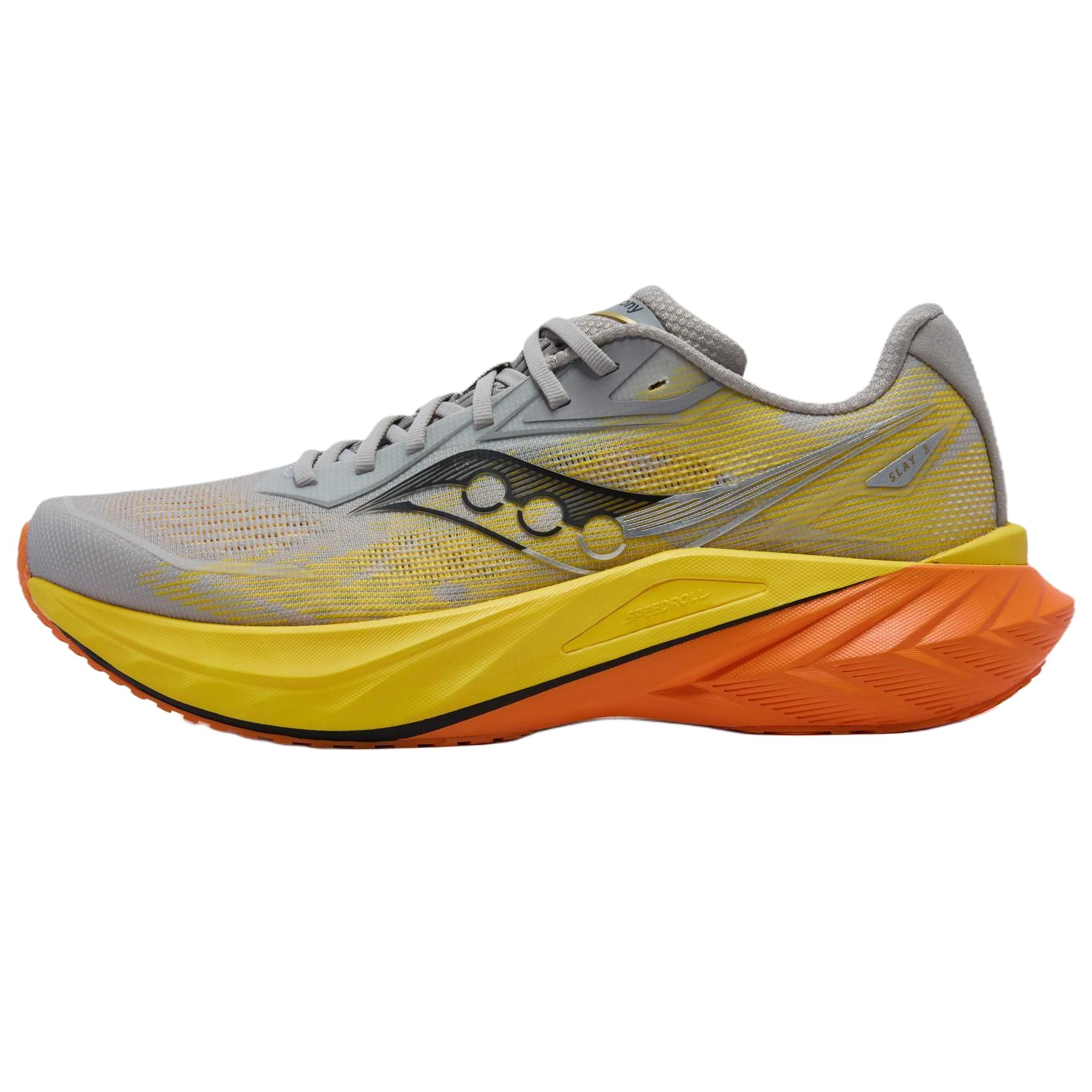 Saucony SLAY Full Speed 3 Abrasion Resistant Abrasion Resistant Low top Running Shoes Unisex Yellow Gray