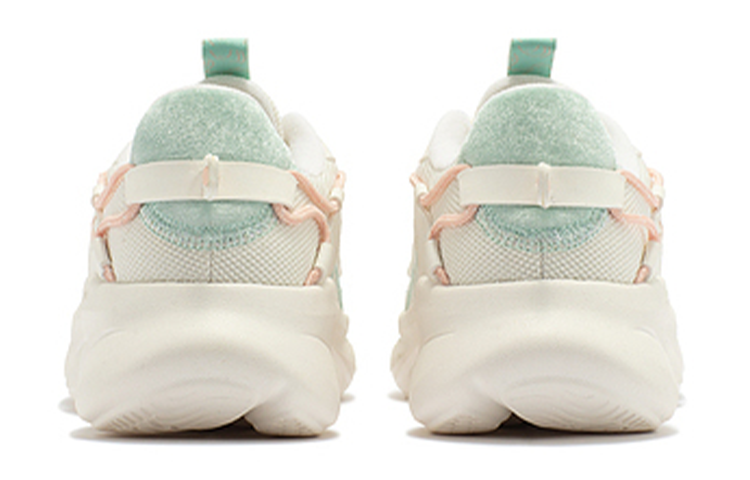 361° Cushioning Abrasion Resistant Lightweight Low top Running Shoes Women’s Feather White