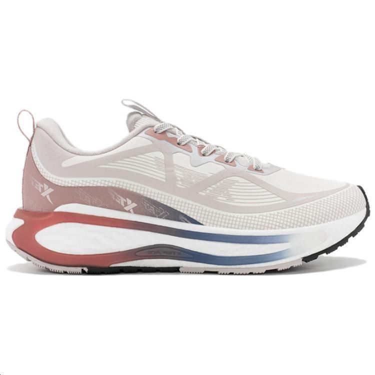 XTEP Slip Resistant Low top Running Shoes Women’s Gray White Pink