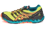 Asics Gel Fuji Sensor 3 Comfortable Textile, Synthetic Leather Abrasion Resistant Low top Running Shoes Men's