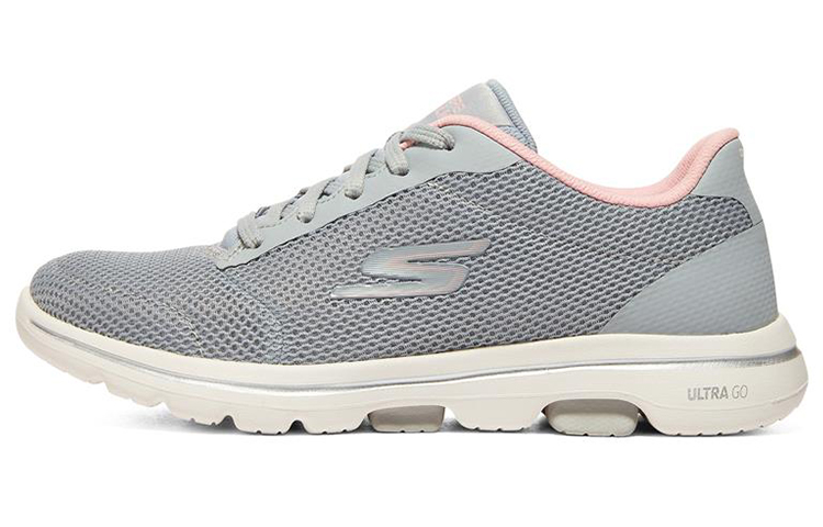 Skechers Go Walk 5 ‘Gray Pinkred’ Women’s
