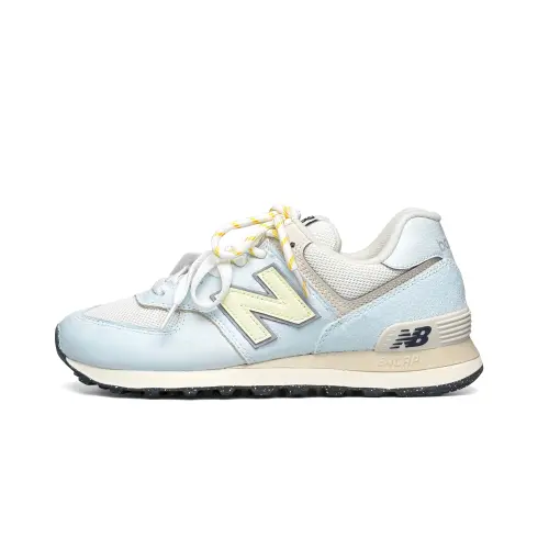 New Balance NB 574 Abrasion Resistant Low top Running Shoes Unisex Blue Gray
