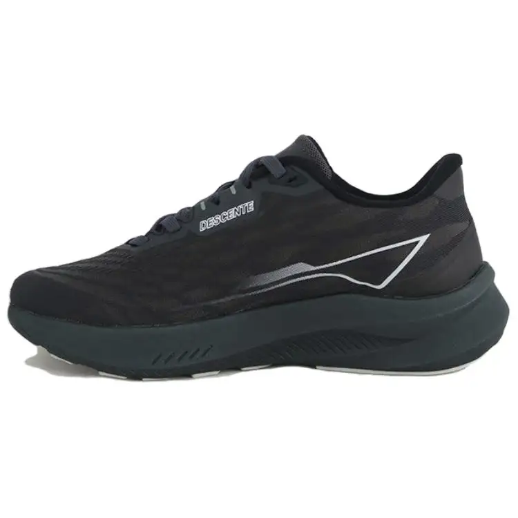 DESCENTE Skybreed Ultra Slip Resistant Abrasion Resistant Low top Casual Running Shoes Men's Black