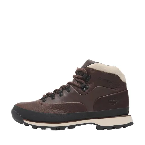 Timberland Eurohiker Leather Ankle Boots Men's Dark Brown