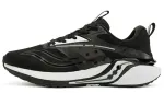 Saucony Coyote Hybrid Low top Running Shoes Men's Black White