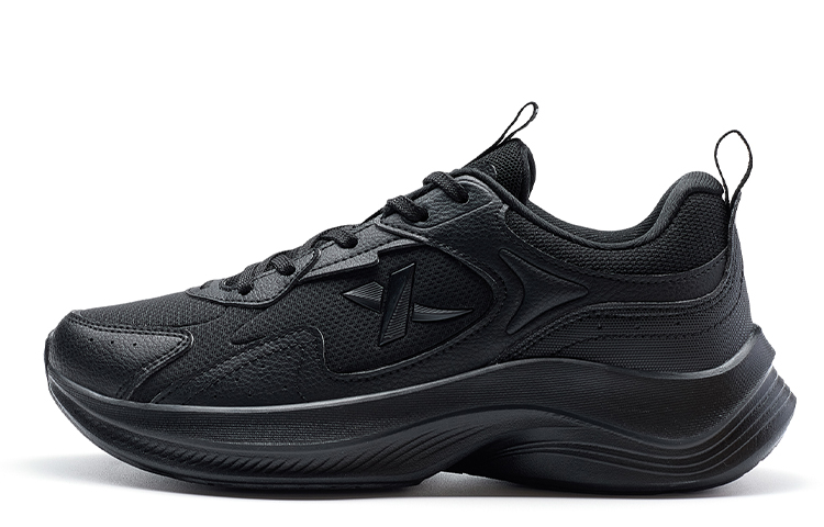 XTEP Slip Resistant Abrasion Resistant Low top Running Shoes Women’s Black