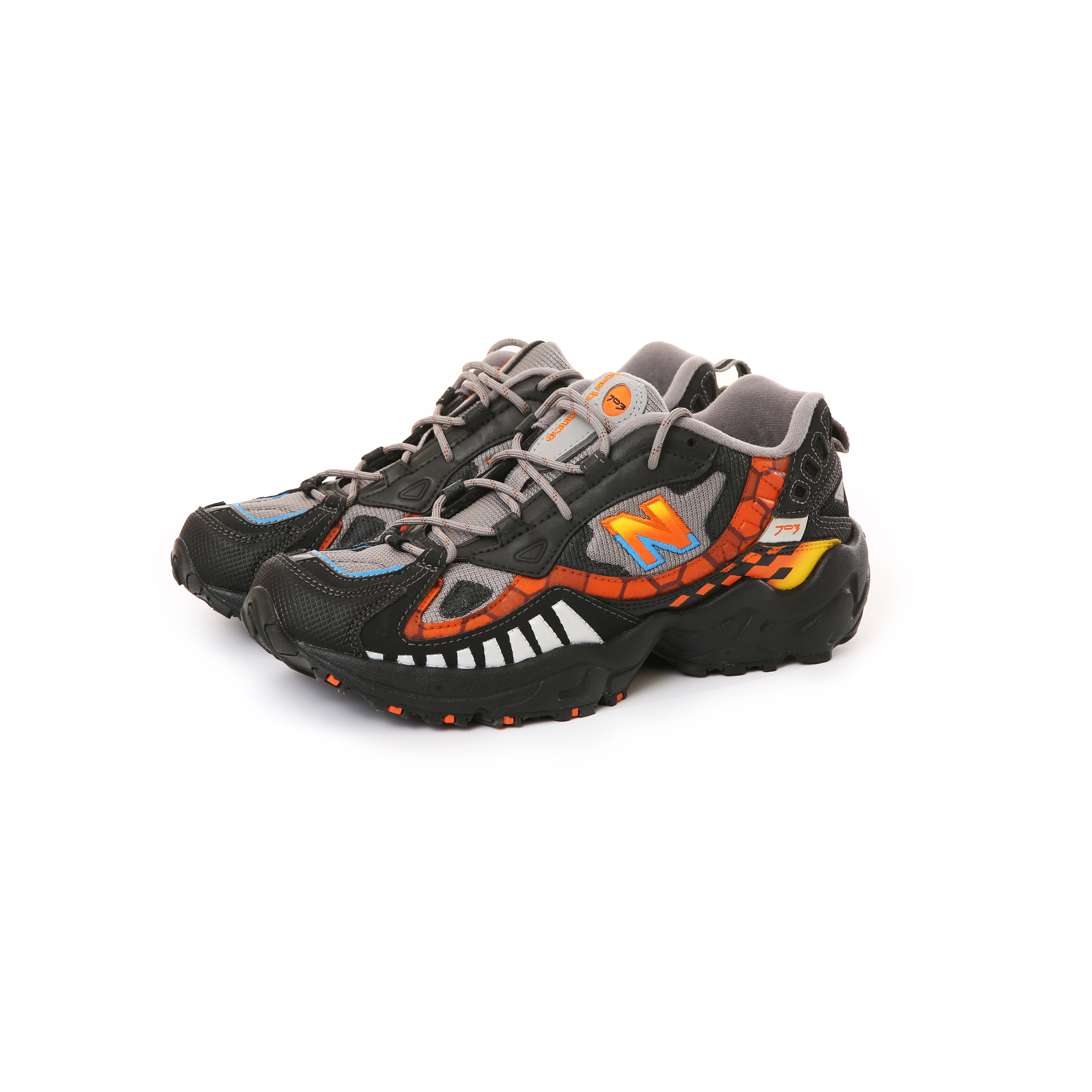 New Balance NB 703 Low top Outdoor Shoes Unisex Black Orange Blue