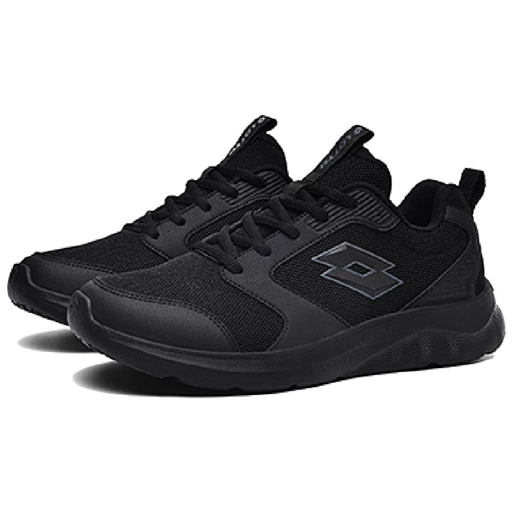 LOTTO Cushioning Slip Resistant Breathable Cushioning Slip Resistant Breathable Low top Running Shoes Unisex Black