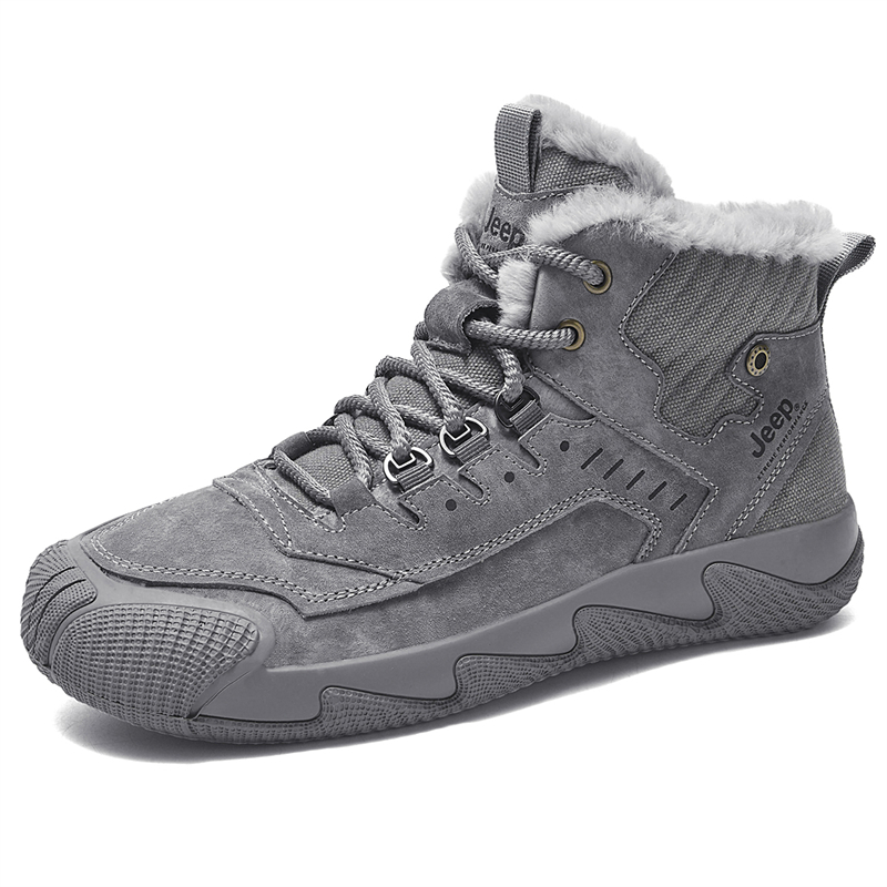 Jeep Fabric High top Outdoor Shoes Men’s Gray