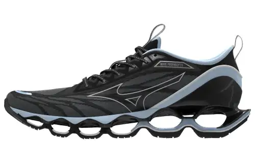 Mizuno Pro Fabric Cushioning Breathable Abrasion Resistant Slip Resistant Low top Running Shoes Men's Black Blue